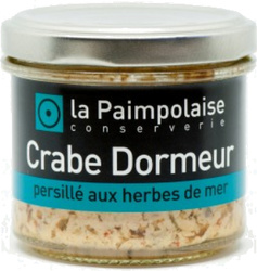 CRABE DORMEUR - PERSILLÉ AUX HERBES DE MER